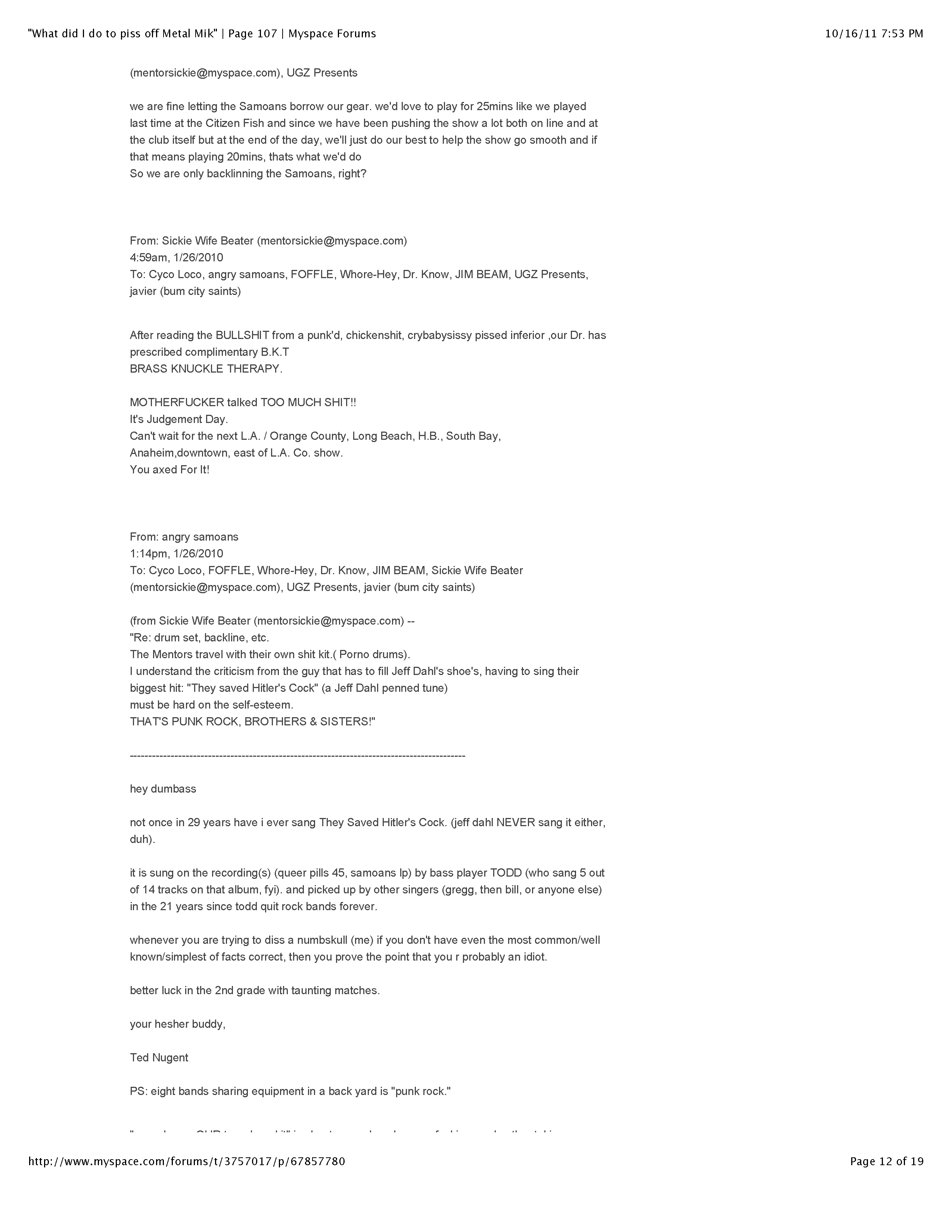 ./MySpace - 'What did I do to piss off Metal Mike' | Page 107 | Myspace Forums re Metal Mike Saunders_Page_12.png